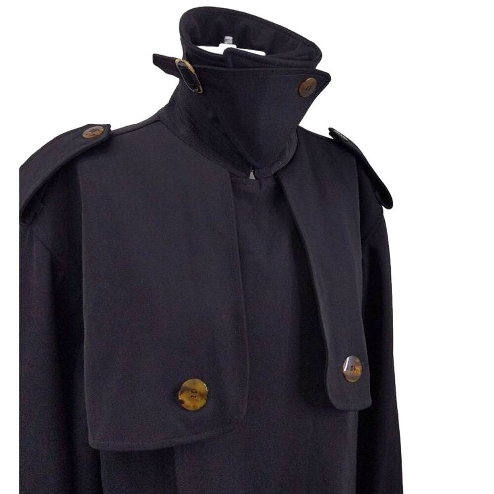 Jean Paul Gaultier Archival Wool Blend Trench Coat Winter 1986 1987 Reedition - Picture 6 of 16